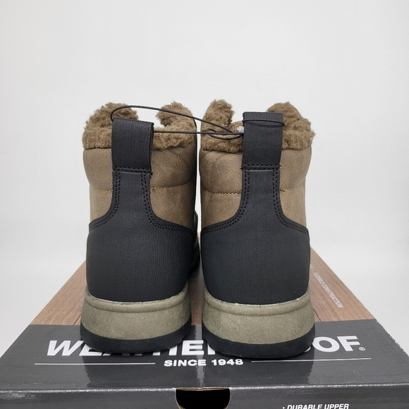 New Weatherproof Men's Log Jam Snow Boots Size 10 - Picture 5 of 8